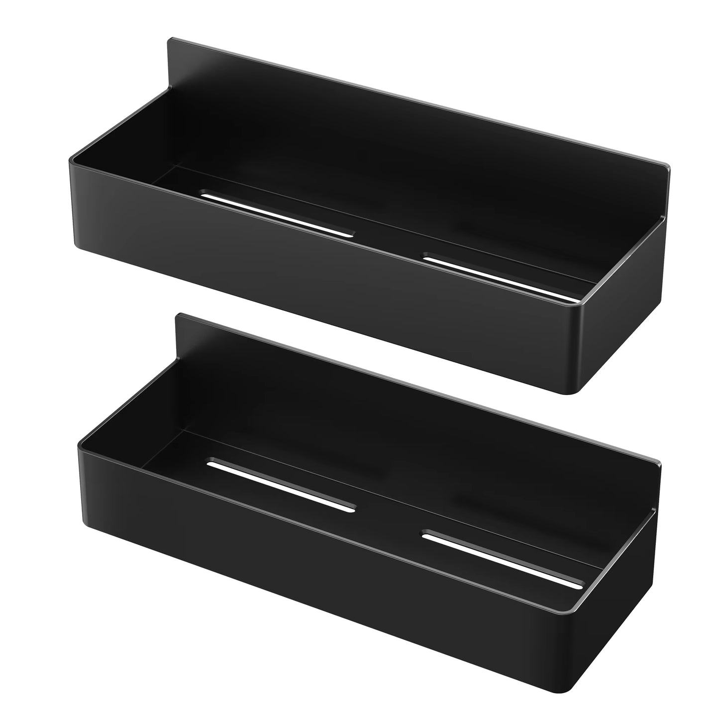 Magnetic Fridge Shelves Black White Spice Storage Rack Space Saving for Cabinet on the Side of Refrigerator Kitchen Organizer