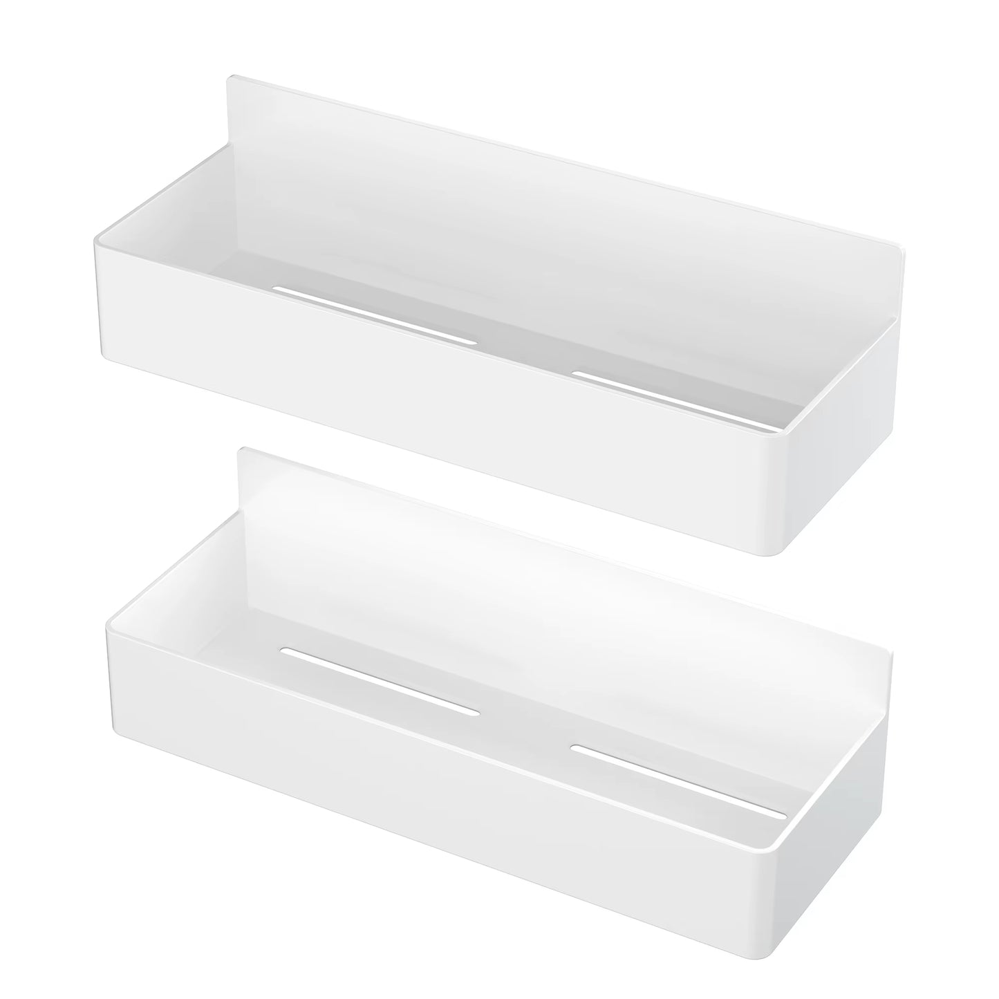 Magnetic Fridge Shelves Black White Spice Storage Rack Space Saving for Cabinet on the Side of Refrigerator Kitchen Organizer