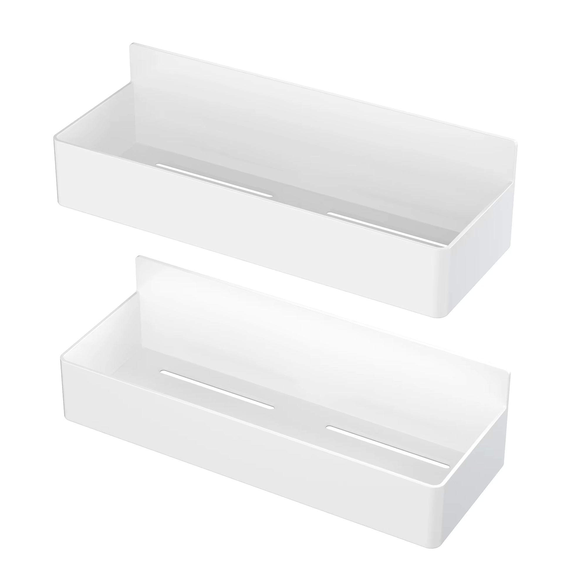 Magnetic Fridge Shelves Black White Spice Storage Rack Space Saving for Cabinet on the Side of Refrigerator Kitchen Organizer